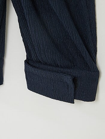 Pantalón de punto crepé - colección fácil de poner