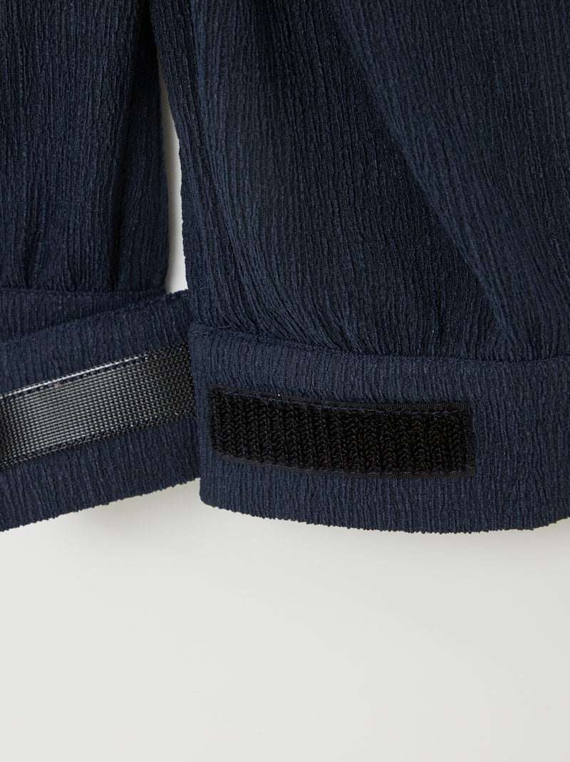 Pantalón de punto crepé - colección fácil de poner NEGRO - Kiabi