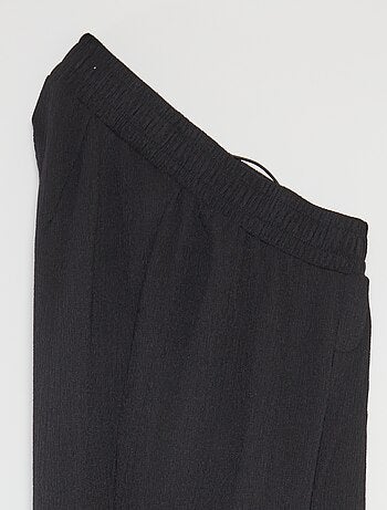 Pantalón de punto crepé - colección fácil de poner