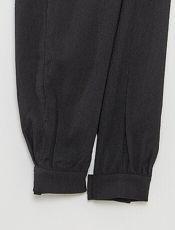 Pantalón de punto crepé - colección fácil de poner