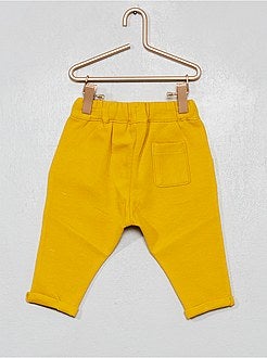 Pantalón de punto de canalé - Kiabi