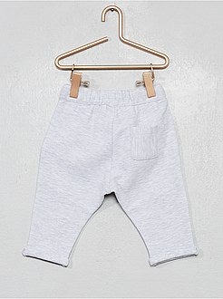 Pantalón de punto de canalé - Kiabi