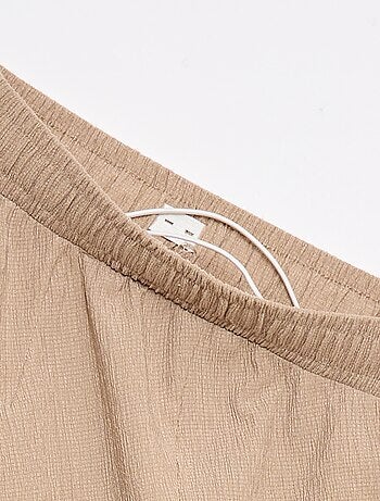 Pantalón de punto de crepé - Fácil de Poner