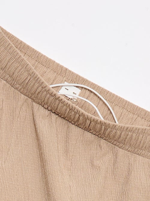 Pantalón de punto de crepé - Fácil de Poner - Kiabi