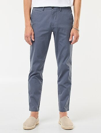 Pantalón de punto de piqué liso