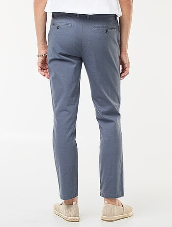 Pantalón de punto de piqué liso