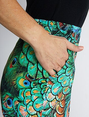 Pantalón de punto fluido con cintura elástica - Afibel