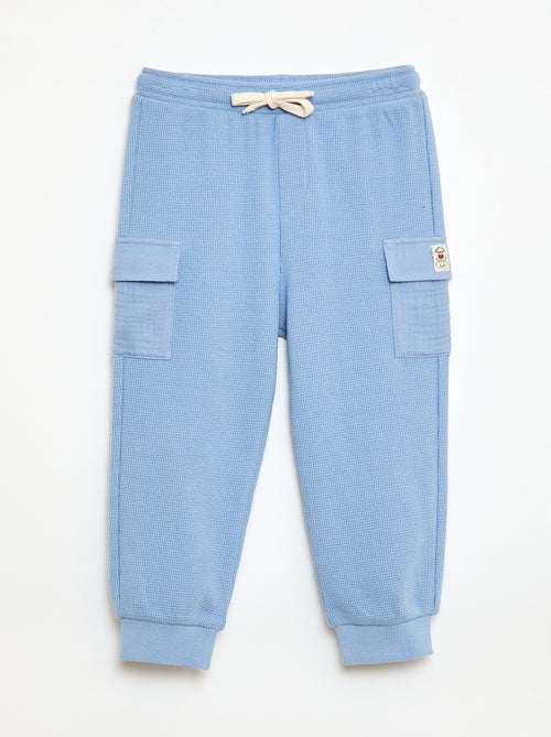 Pantalón de punto gofrado - Kiabi