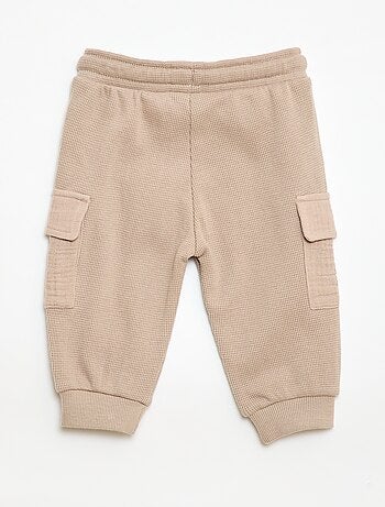 Pantalón de punto gofrado