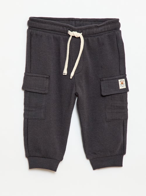 Pantalón de punto gofrado - Kiabi