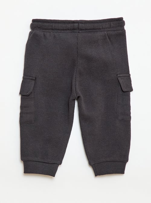 Pantalón de punto gofrado - Kiabi