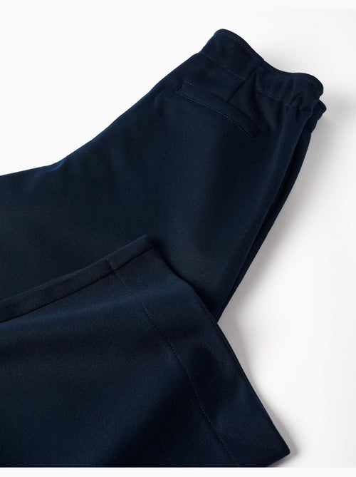 Pantalón de punto interlock de pierna ancha - Kiabi Pantalón de punto interlock de pierna ancha - Kiabi