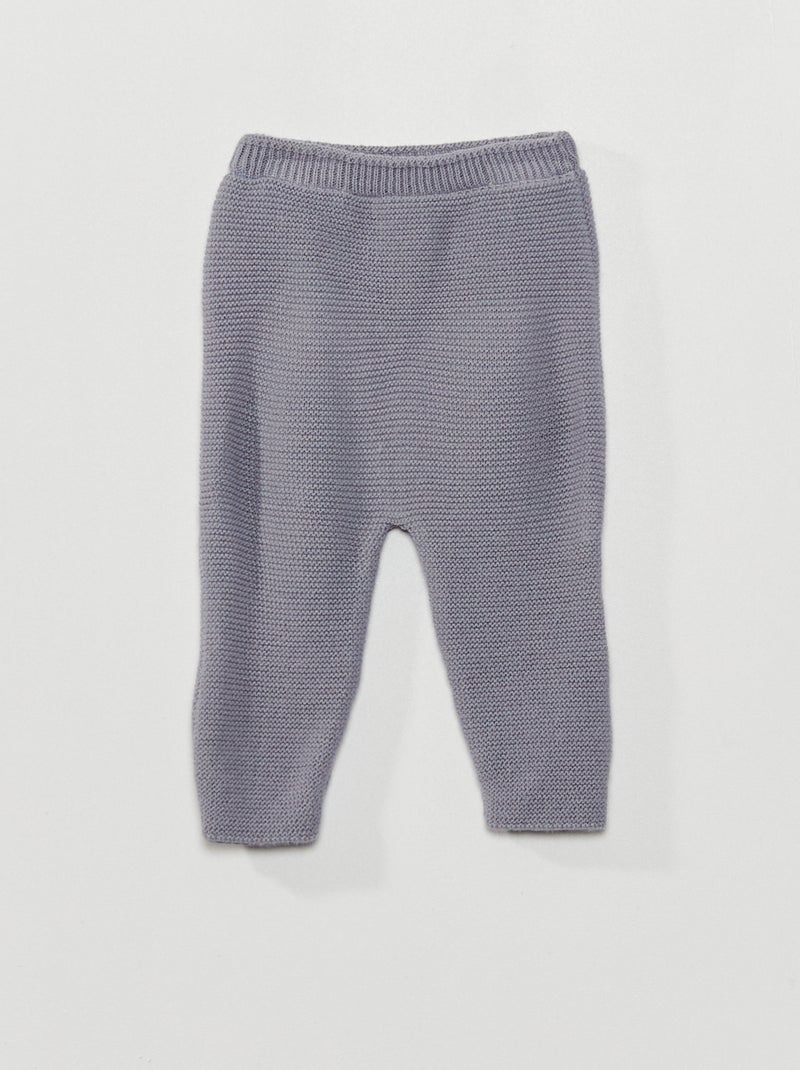 Pantalón de punto 'La Manufacture de Layette' AZUL - Kiabi