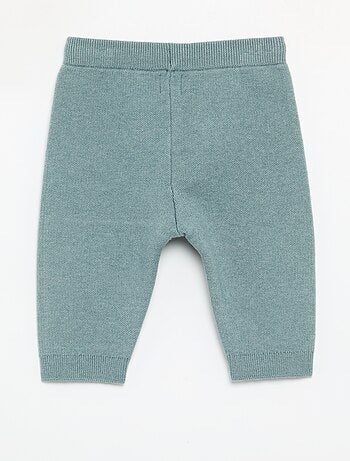 Pantalón de punto liso