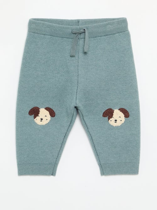 Pantalón de punto liso - Kiabi