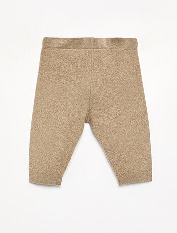 Pantalón de punto liso