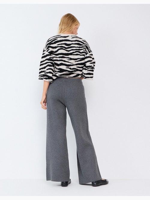 Pantalón de punto, mo fashion - Kiabi Pantalón de punto, mo fashion - Kiabi