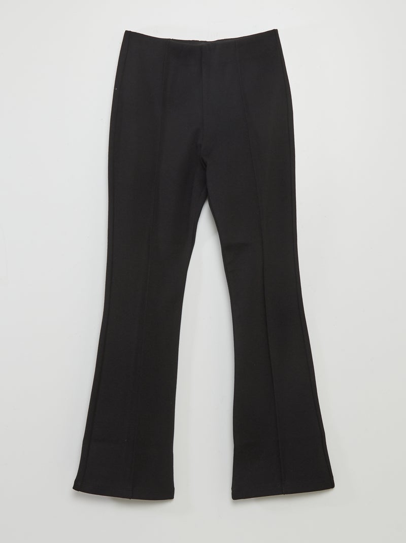 Pantalón de punto negro - Kiabi