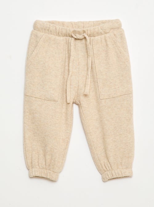 Pantalón de punto suave - Kiabi