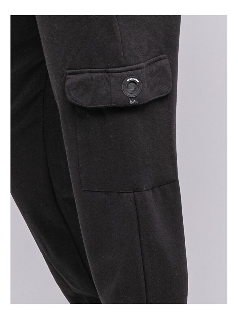Pantalón de punto VERCATO Negro - Kiabi