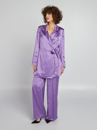 Pantalón de raso