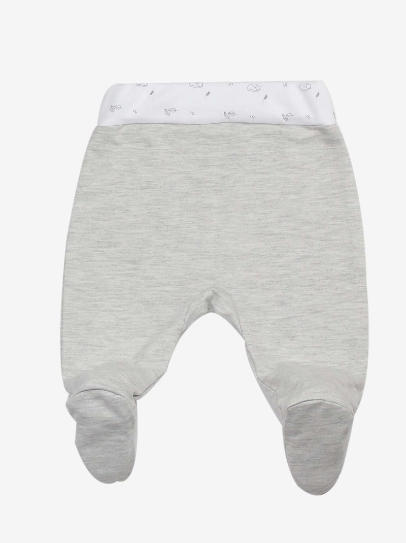 Pantalón de recién nacido Blanco - Kiabi