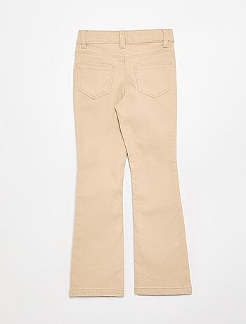 Pantalón de sarga - corte ajustado