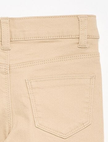 Pantalón de sarga - corte ajustado