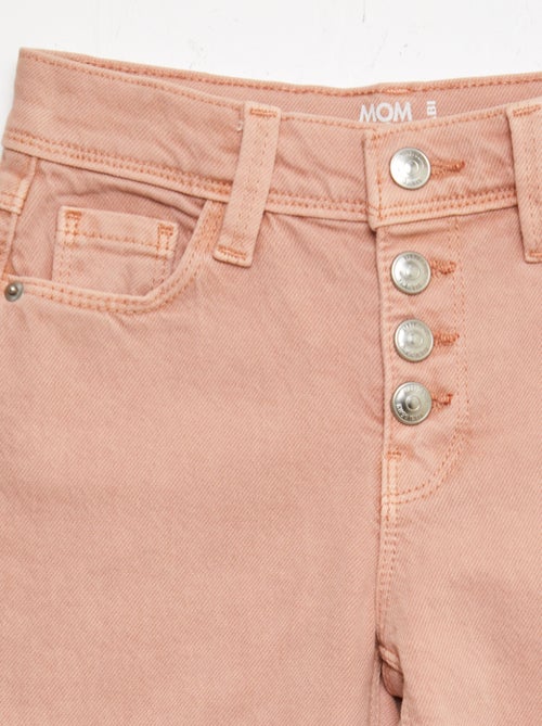 Pantalón de sarga - Corte + ajustado - Kiabi