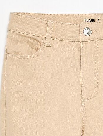 Pantalón de sarga - corte cómodo