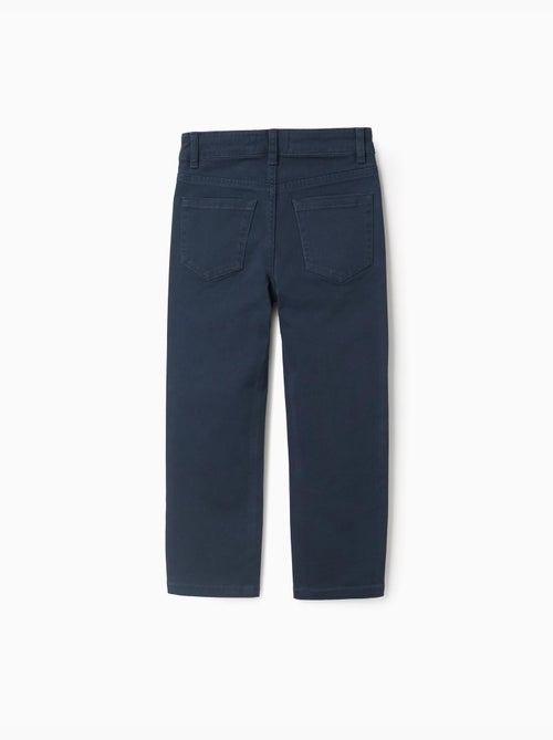 Pantalón de sarga ajustado - Kiabi