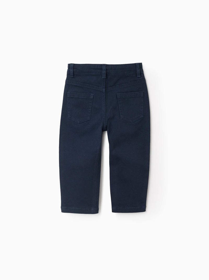 Pantalón de sarga Azul oscuro - Kiabi