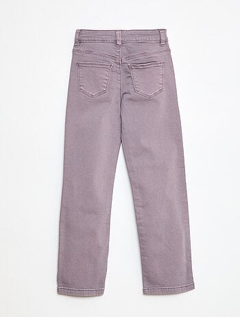 Pantalón de sarga con automáticos