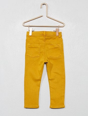 Pantalón de sarga con corte slim - Kiabi