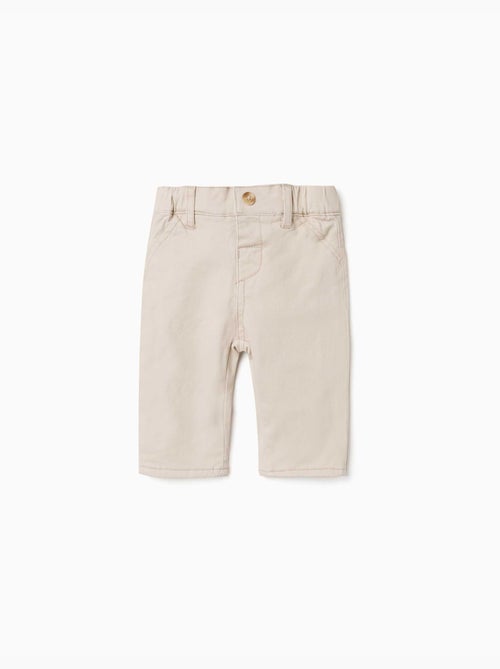 Pantalón de sarga con forro - Kiabi Pantalón de sarga con forro - Kiabi