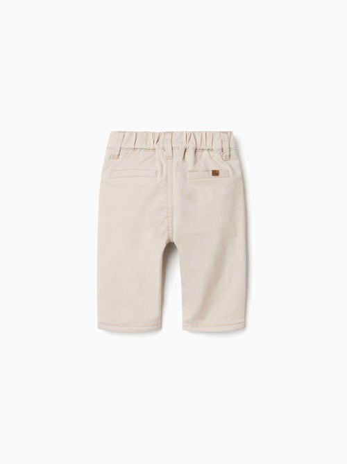Pantalón de sarga con forro - Kiabi Pantalón de sarga con forro - Kiabi