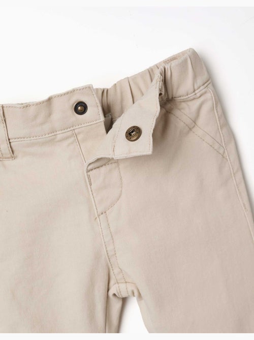 Pantalón de sarga con forro - Kiabi Pantalón de sarga con forro - Kiabi