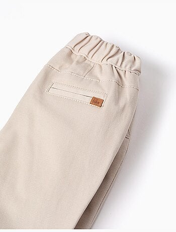 Pantalón de sarga con tirantes extraíbles