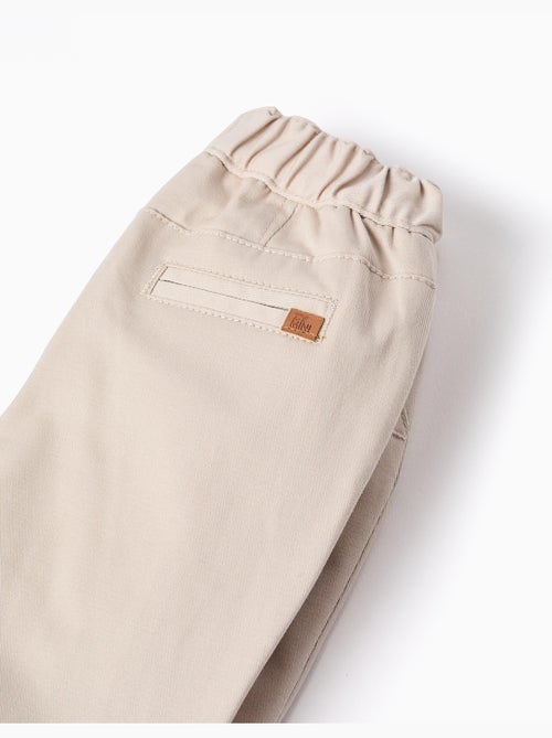 Pantalón de sarga con tirantes extraíbles - Kiabi