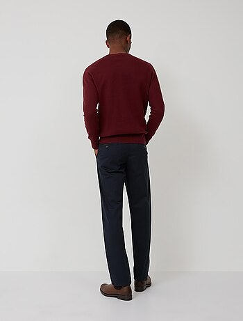 Pantalón de sarga de corte normal, MO Fashion