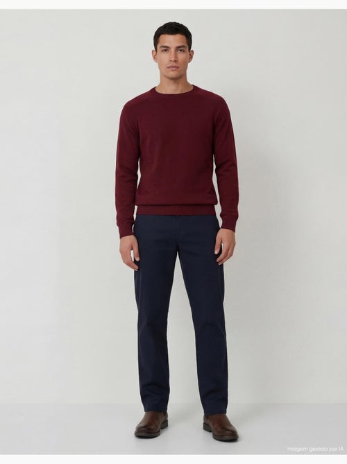 Pantalón de sarga de corte normal, MO Fashion - Kiabi