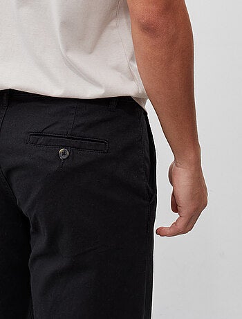 Pantalón de sarga de corte normal, MO Fashion