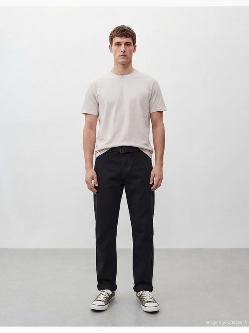 Pantalón de sarga de corte normal, MO Fashion - Kiabi