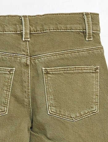 Pantalón de sarga multibolsilllos - Corte + ajustado