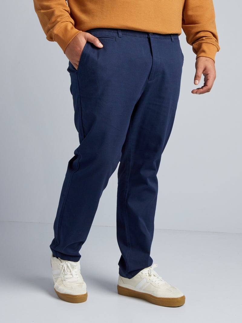 Pantalón de sarga NEGRO - Kiabi