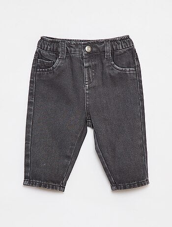 Pantalón de sarga paperbag 3/4