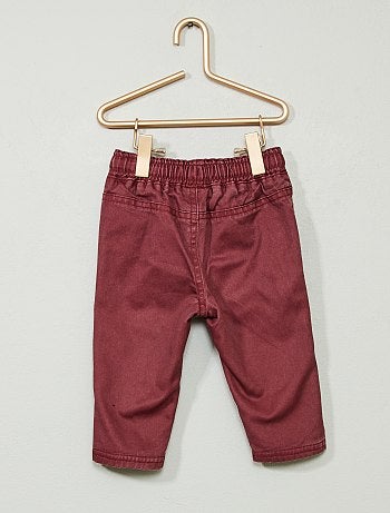 Pantalón de sarga - Kiabi