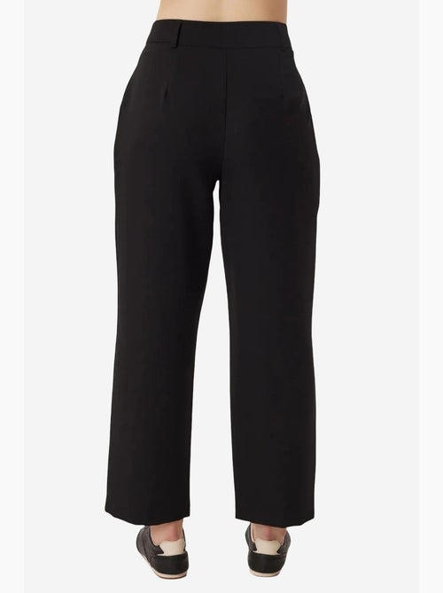 Pantalón de sastrería de tiro alto con cinturón istanbul - Kiabi