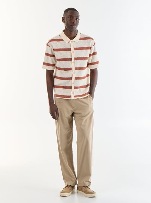Pantalón de tacto suave - Kiabi Pantalón de tacto suave - Kiabi