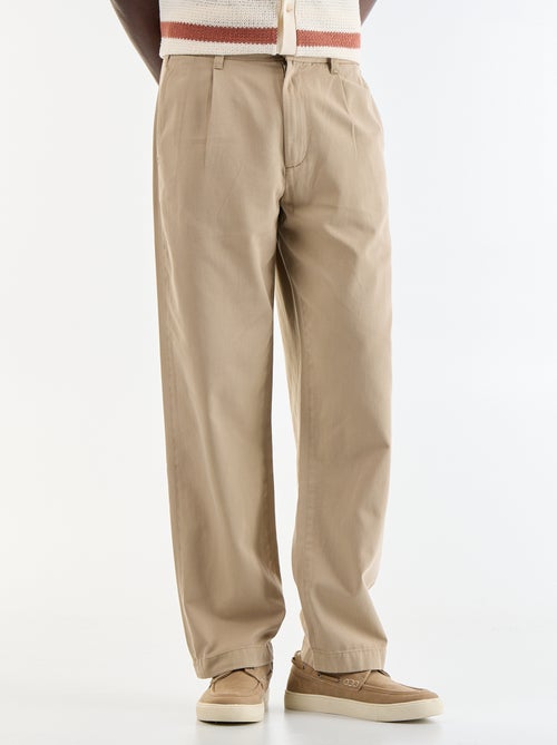 Pantalón de tacto suave - Kiabi Pantalón de tacto suave - Kiabi